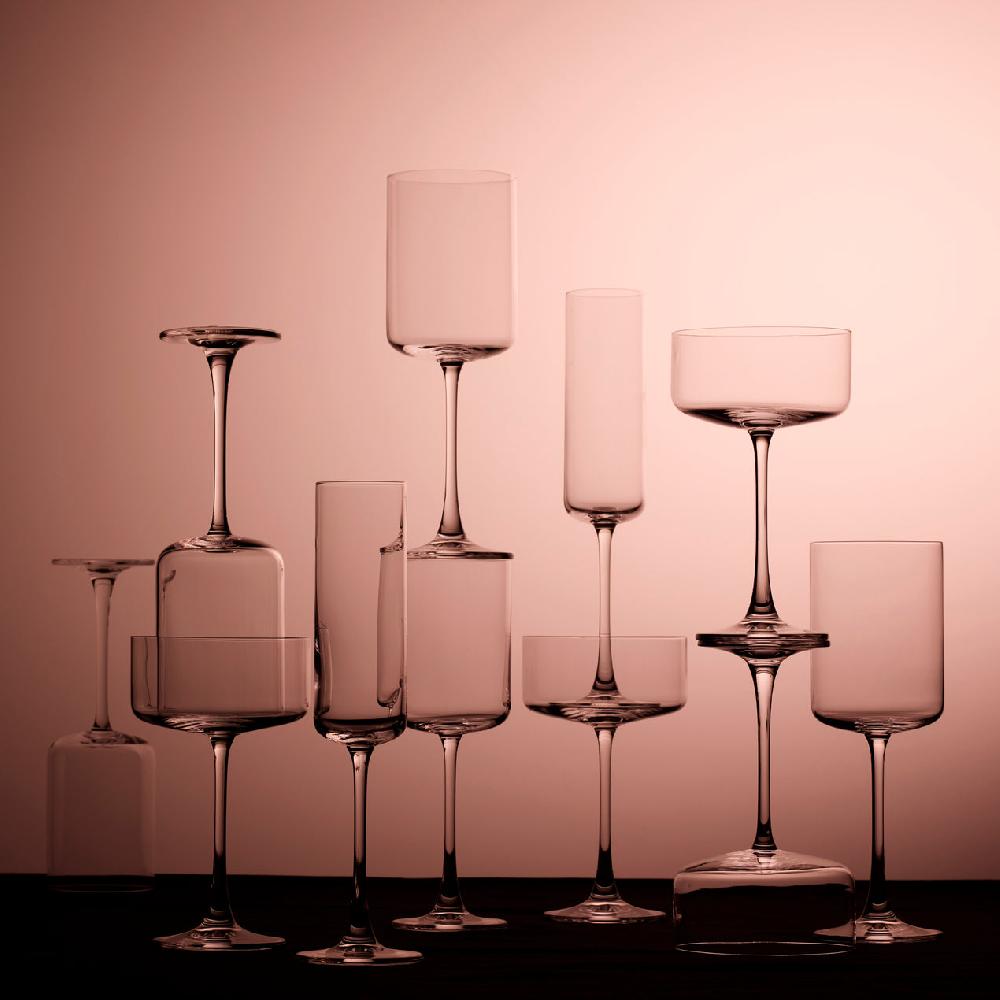 Cambridge Silversmiths Tuscany Classics Straight Set Of 6 Wine Glasses - Red