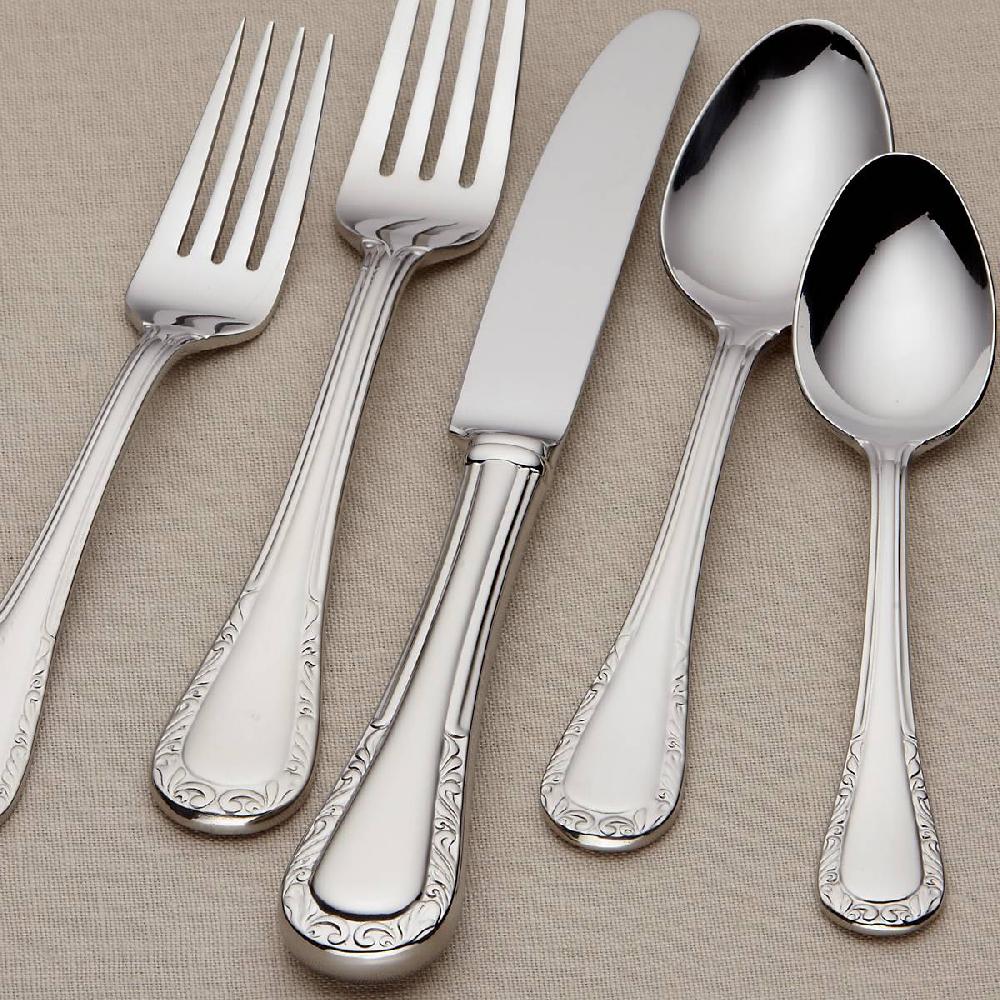 Cambridge Silversmiths Venetian Lace 5-Piece Place Setting