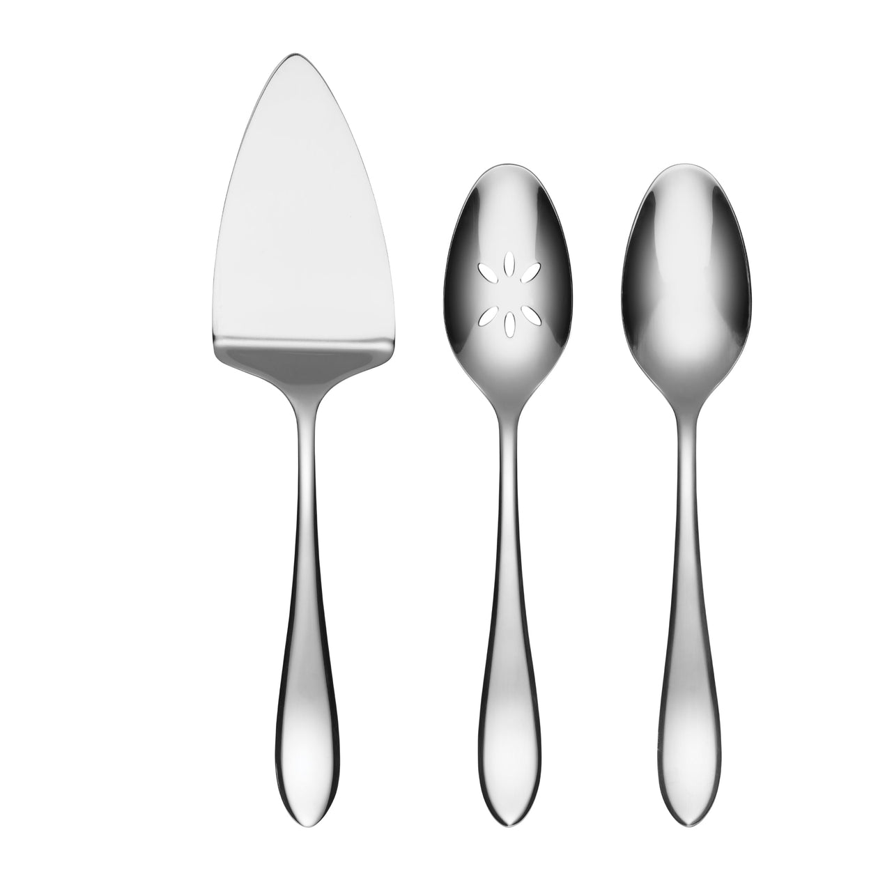 cambridge silversmiths Waldwick Mirror 3-Piece Hostess Set