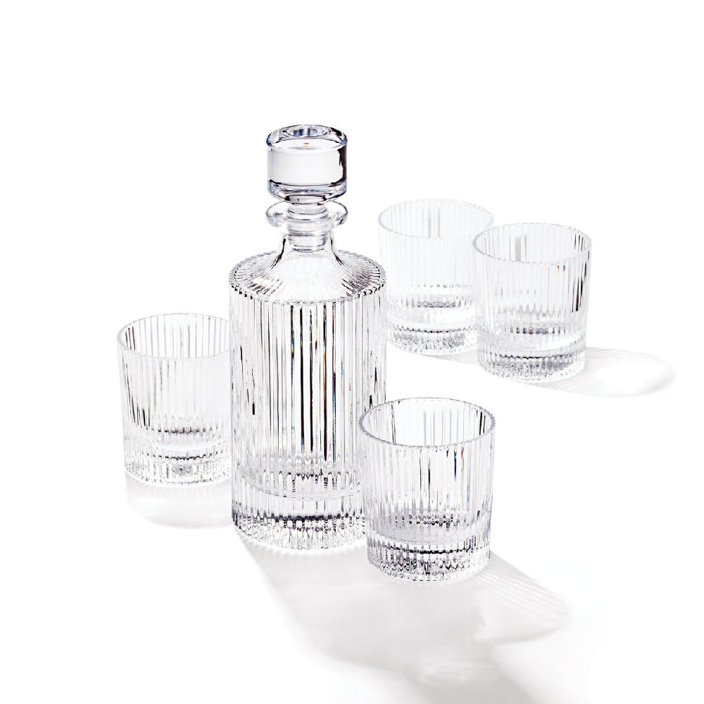 cambridge silversmiths Wallingford 5-Piece Whiskey Set