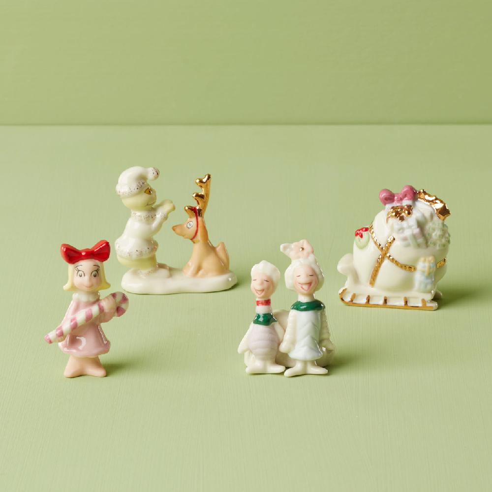 Cambridge Silversmiths Who-Ville Accessories 4-Piece Figurine Set