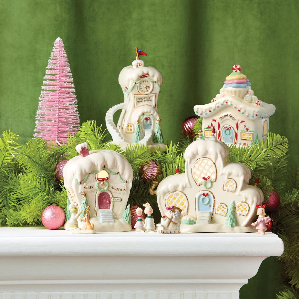 Cambridge Silversmiths Who-ville The House Of J.P. Who Lit Figurine