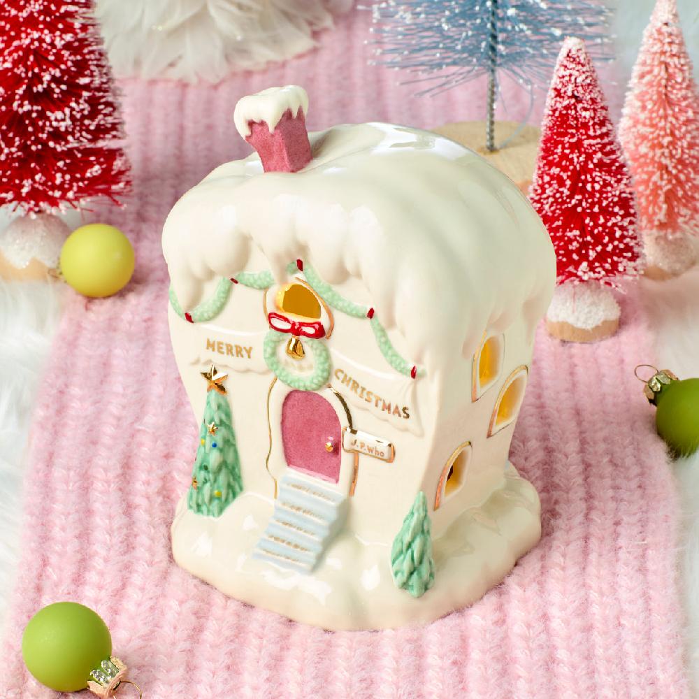 Cambridge Silversmiths Who-ville The House Of J.P. Who Lit Figurine