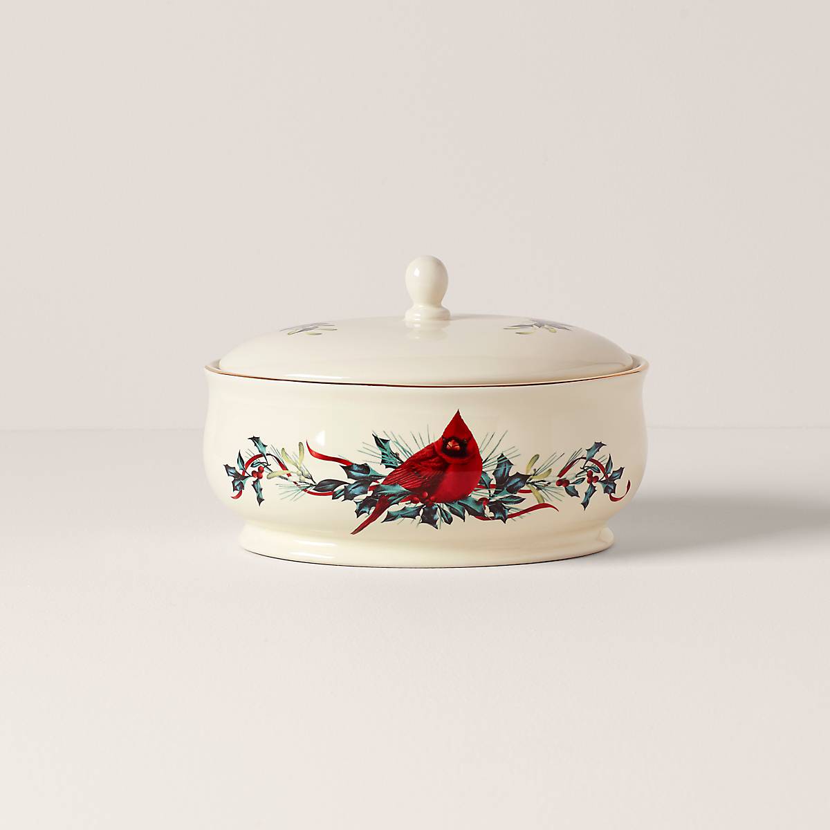 cambridge silversmiths Winter Greetings Covered Dish