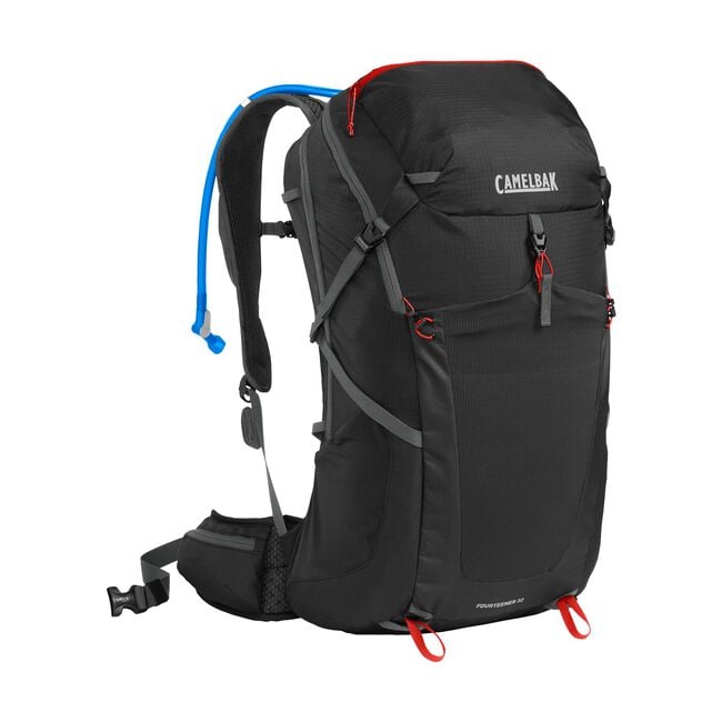 camelbak Fourteener™ 32 Hydration Hiking Pack with Crux® 3L Reservoir Black/Red Poppy
