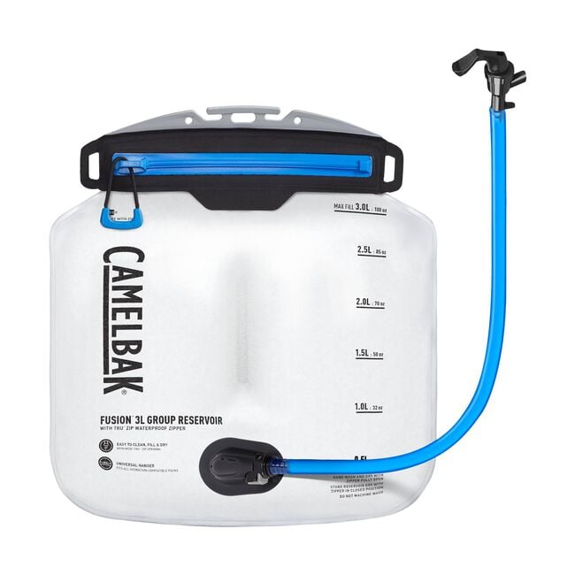camelbak Fusion™ 3L Group Reservoir with TRU® Zip Waterproof Zipper Clear