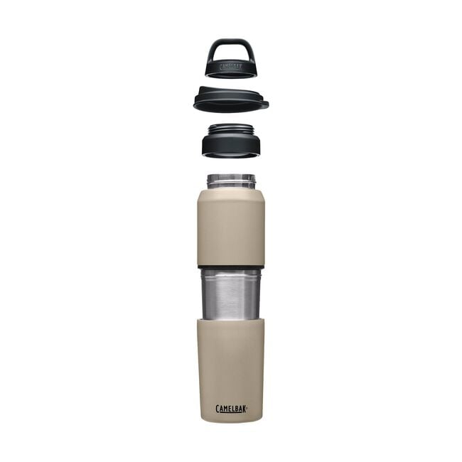Camelbak MultiBev 17 Oz Bottle / 12 Oz Cup Insulated Stainless Steel Dune