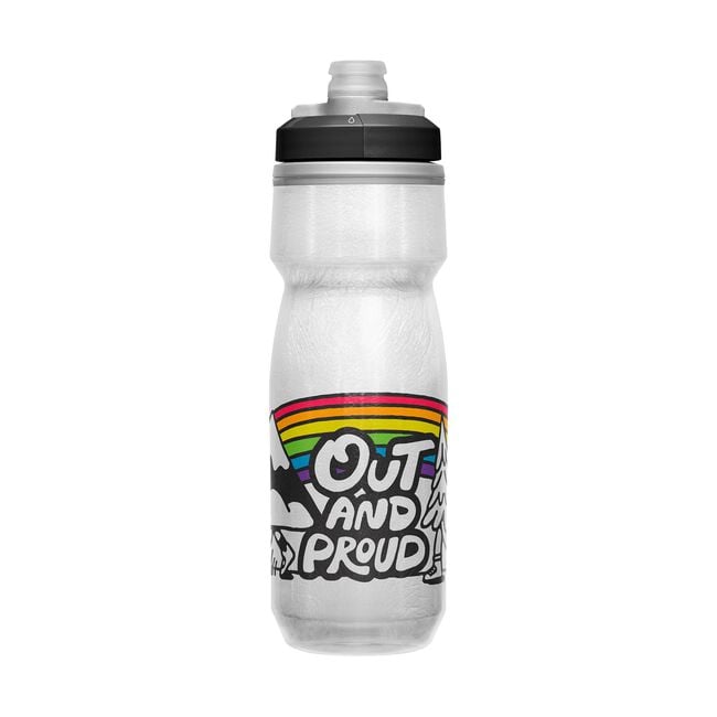 camelbak Podium® Chill™ 21oz Bike Bottle Pride Collection Limited Edition White