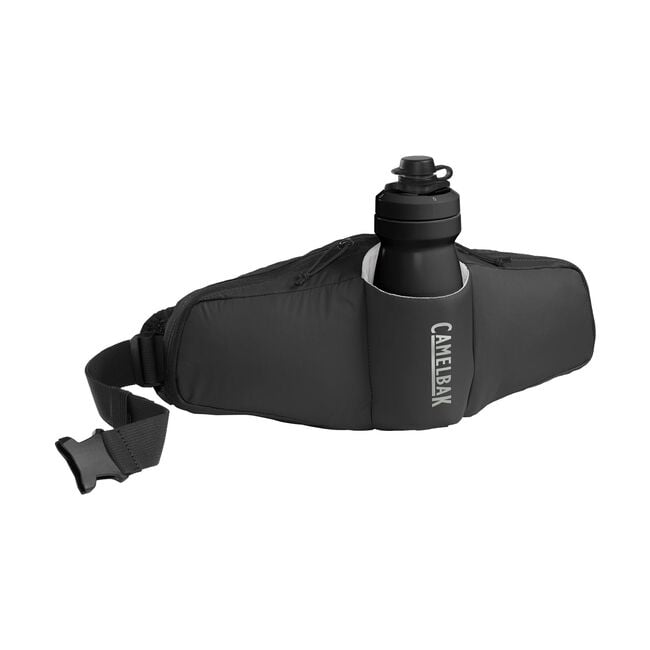 camelbak Podium® Flow™ 2 Waist Pack with 21oz Podium Dirt Series Bottle Black
