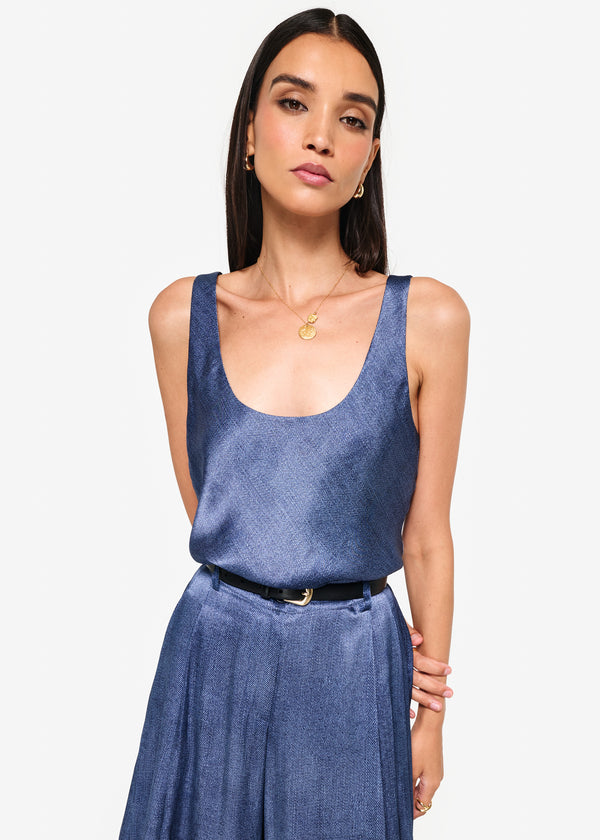 Cami Nyc Andressa Camisole Raw Denim