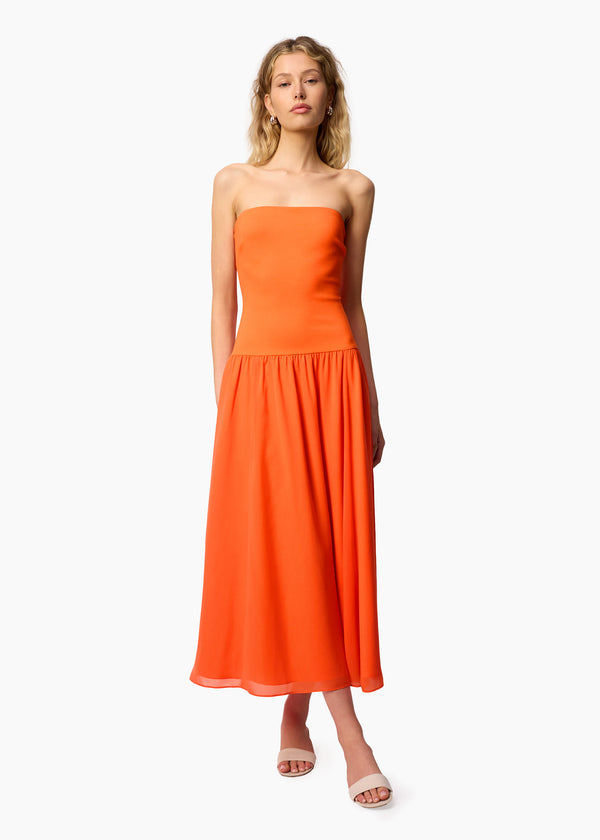Cami Nyc Bari Strapless Dress Clementine
