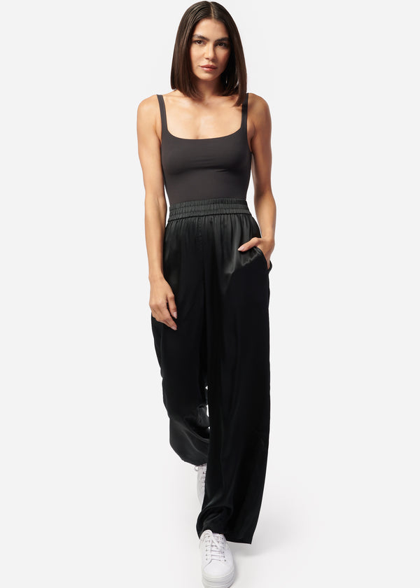 Cami Nyc Bleecker Silk Pant Black