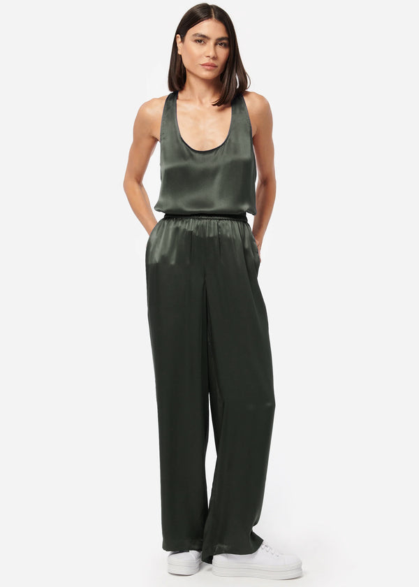 Cami Nyc Bleecker Silk Pant Thyme