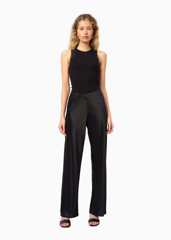 Cami Nyc Bristol Mid Rise Pant Black