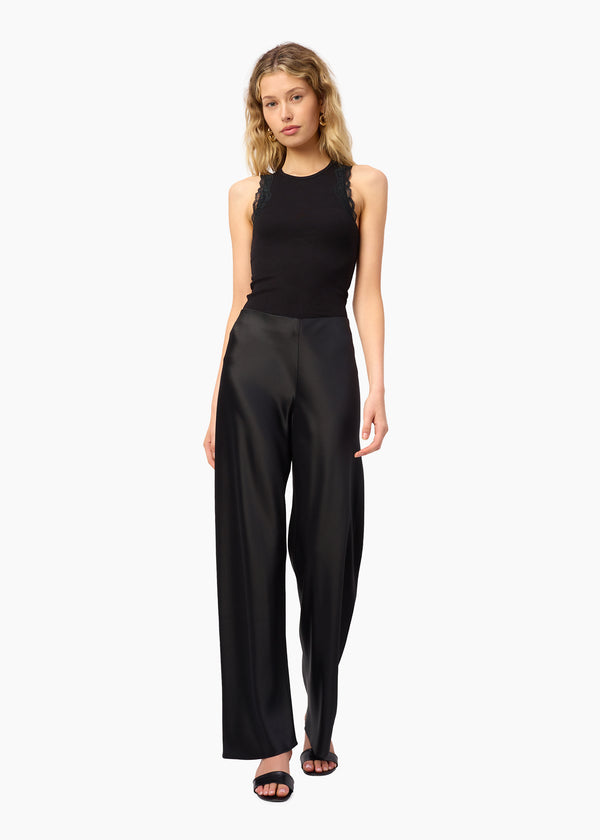 Cami Nyc Bristol Mid Rise Pant Black