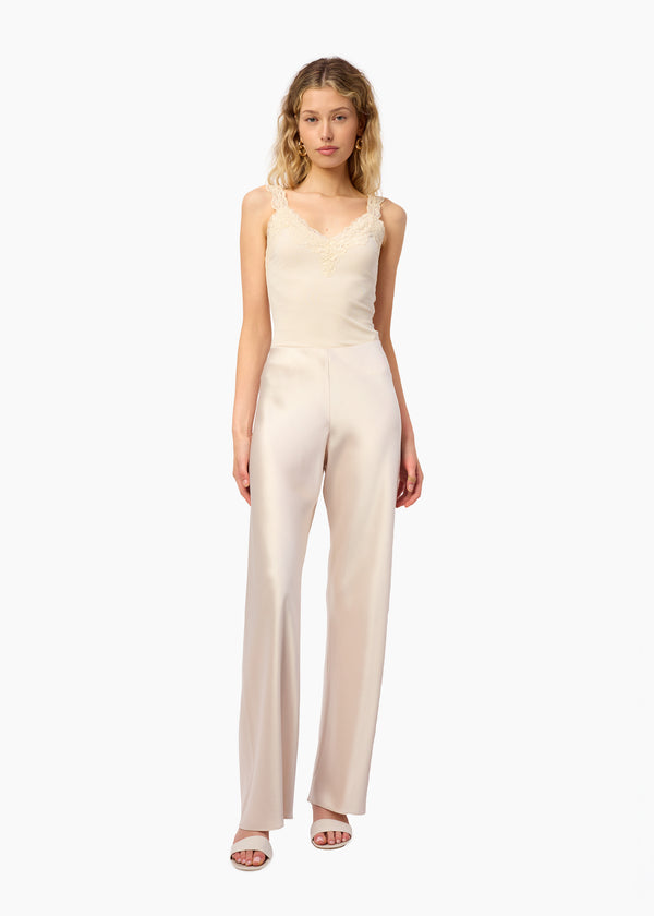 Cami Nyc Bristol Mid Rise Pant Oat