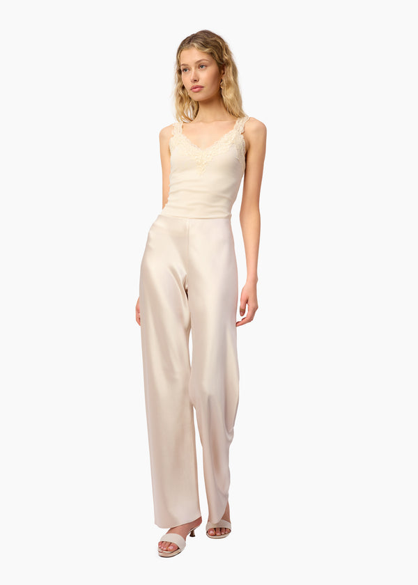 Cami Nyc Bristol Mid Rise Pant Oat