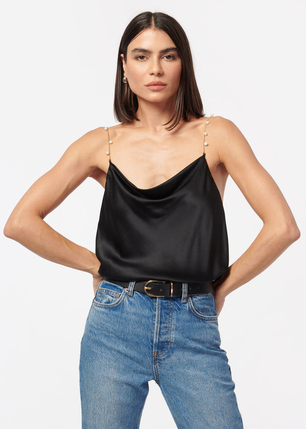 cami nyc Busy Camisole Black