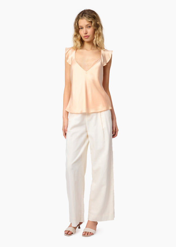 Cami Nyc Cadiz Wide Leg Pant Cream