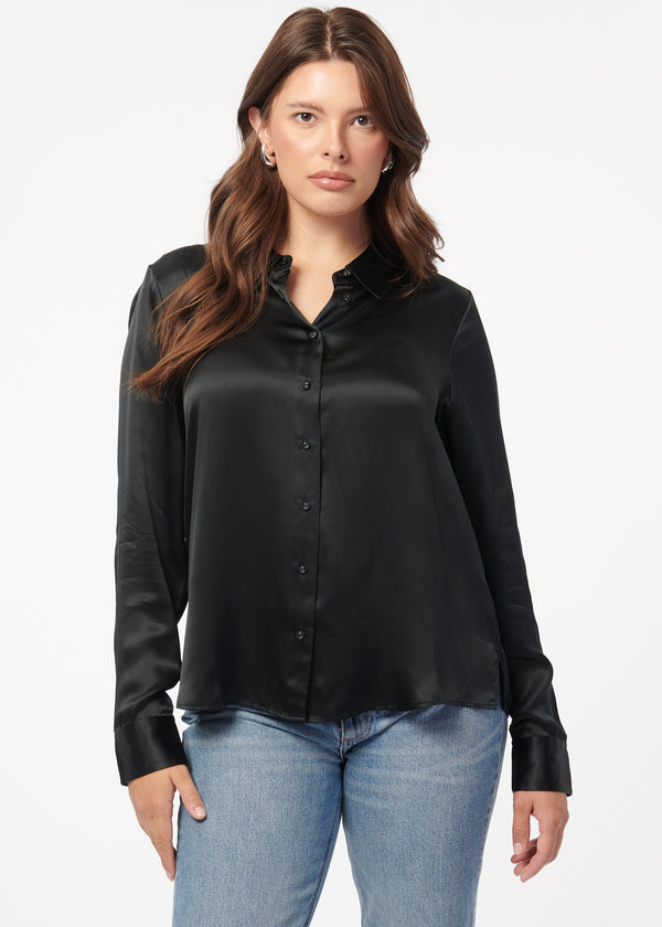 Cami Nyc Crosby Silk Blouse Black