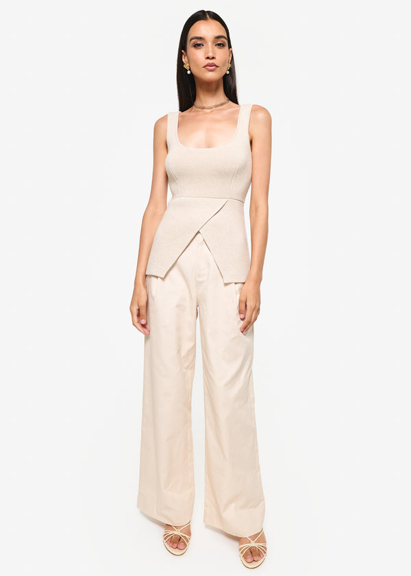 Cami Nyc Damian Knit Top Bone