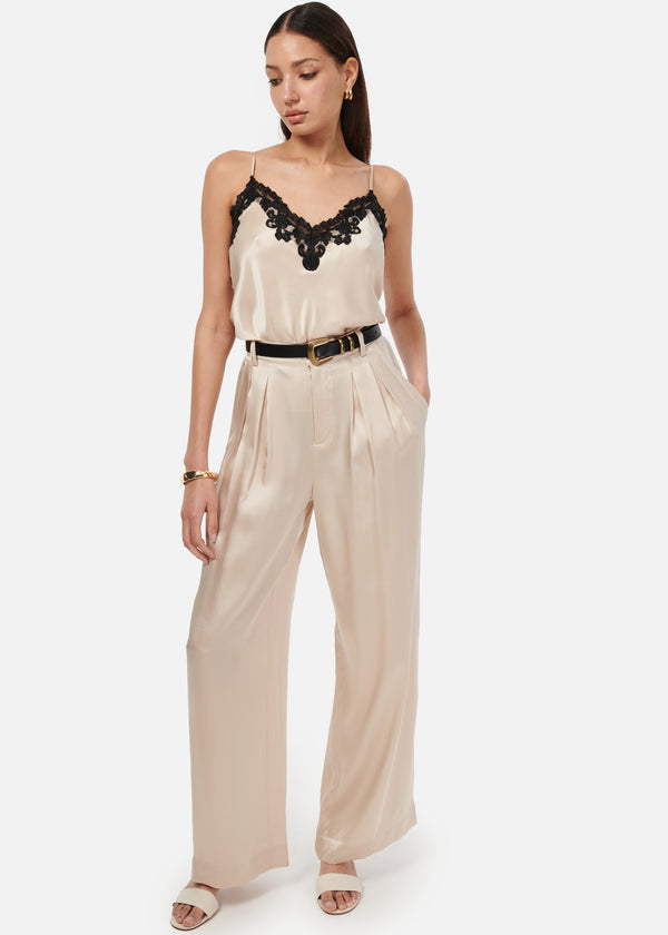 Cami Nyc Davina Wide Leg Pant Cannoli