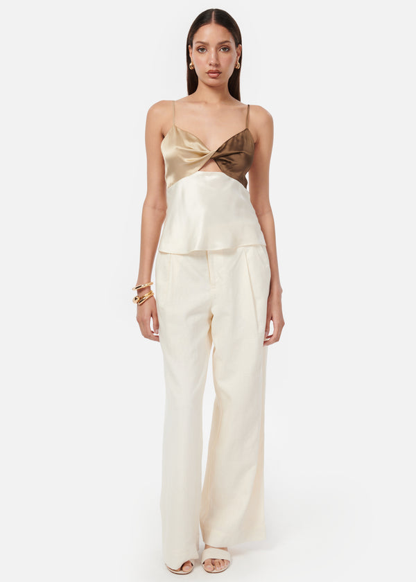 Cami Nyc Edith Camisole Neutral Colorblock