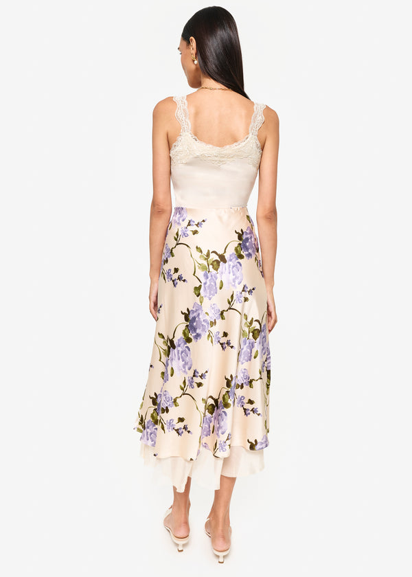 Cami Nyc Genoa Skirt MoonflowerWatercolor