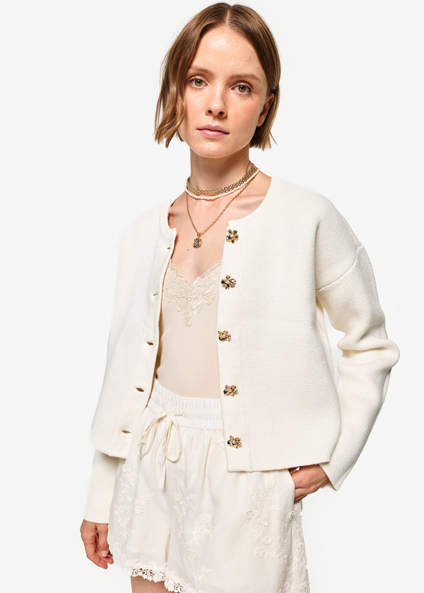 Cami Nyc Hara Cardigan Cream