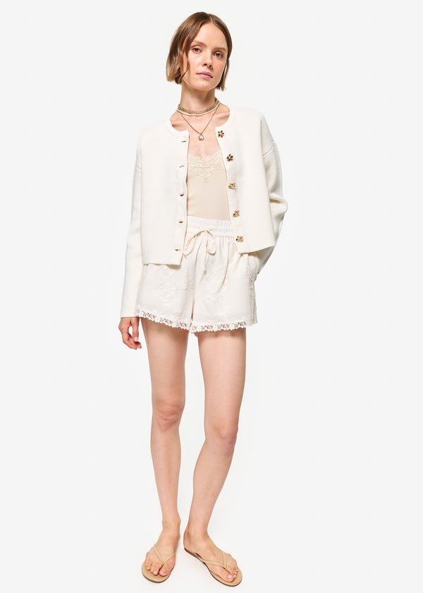 Cami Nyc Hara Cardigan Cream