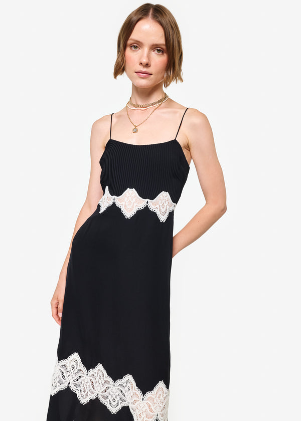 Cami Nyc Isadora Midi Dress Black