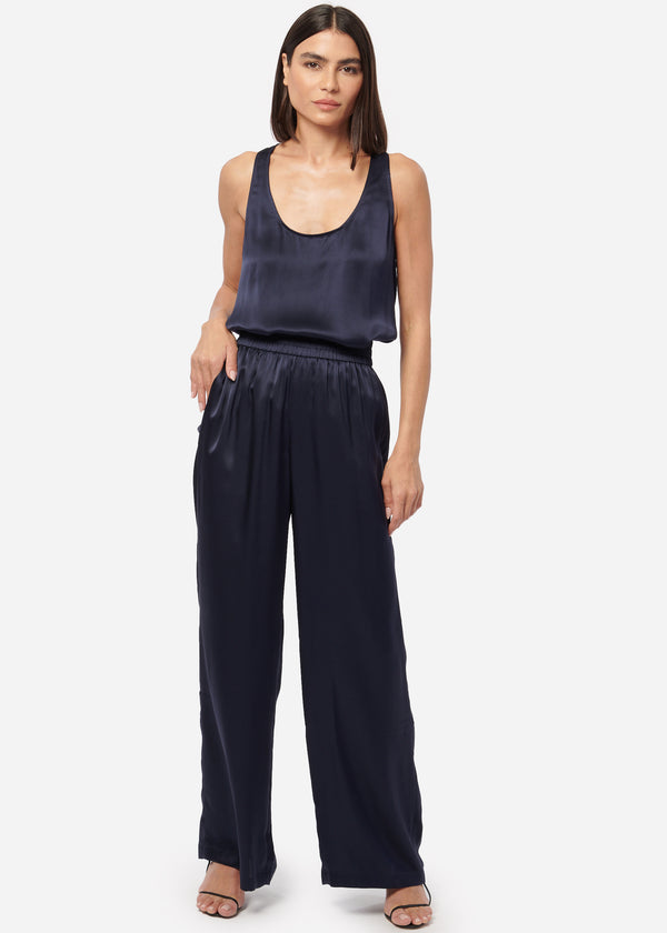 Cami Nyc Jane Silk Cami Navy