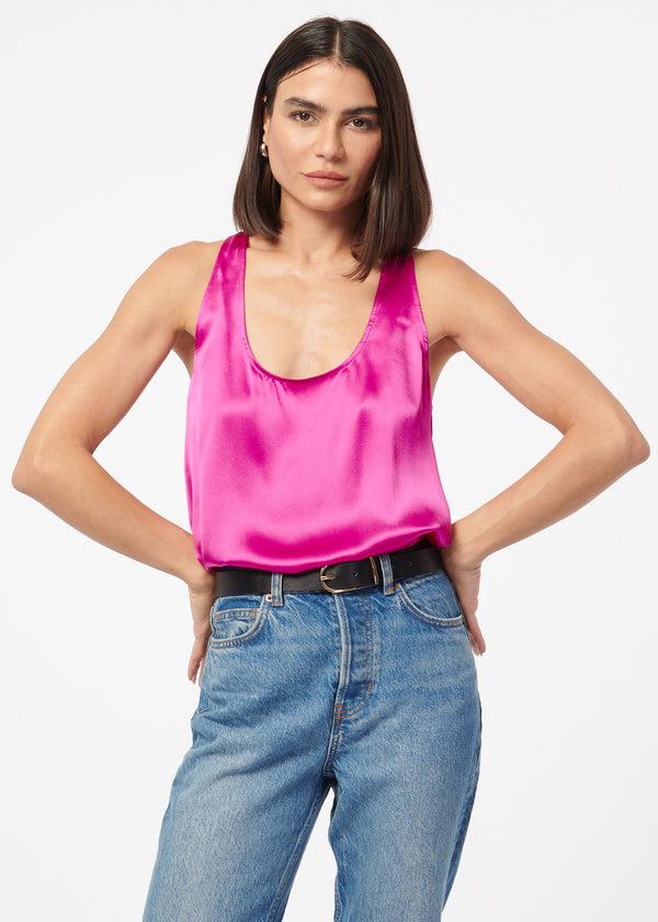 cami nyc Jane Silk Cami Petunia