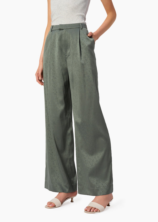cami nyc Jasmina Mid Rise Jacquard Pant Bayou