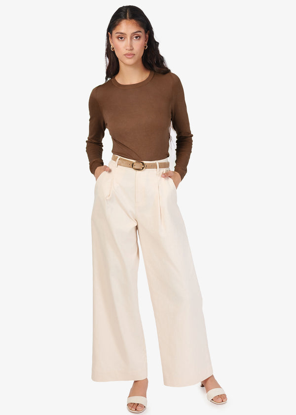 Cami Nyc Jetta High Rise Pant Bone
