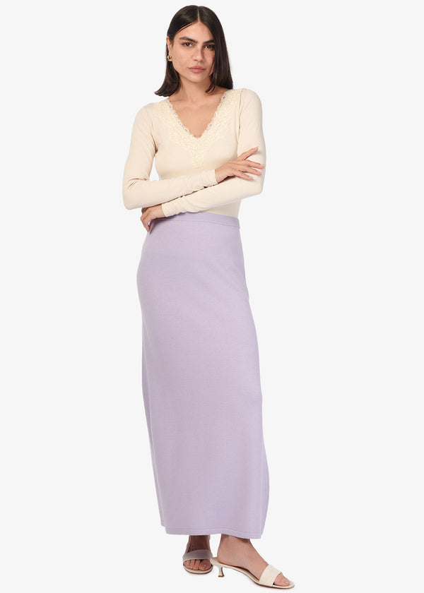 Cami Nyc Jovina Knit Skirt Moonflower