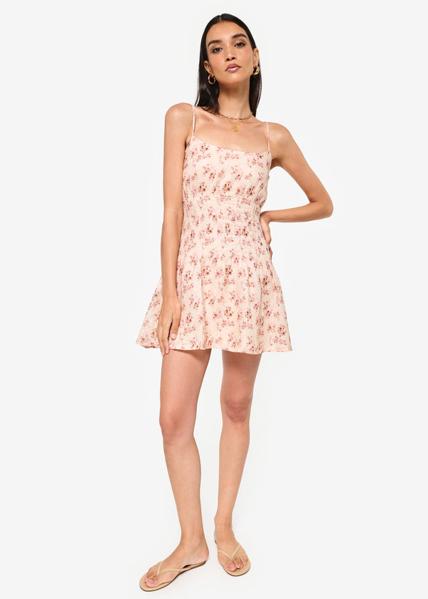 Cami Nyc Kairi Linen Mini Dress Dutch Fields