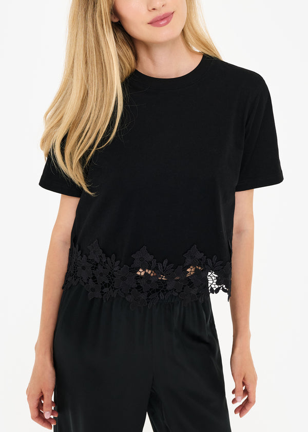 cami nyc Keanu Cotton Tee Black