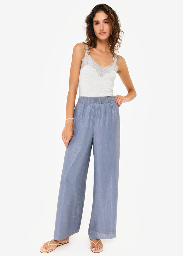 Cami Nyc Lani Rib Knit Tank Heather Gray