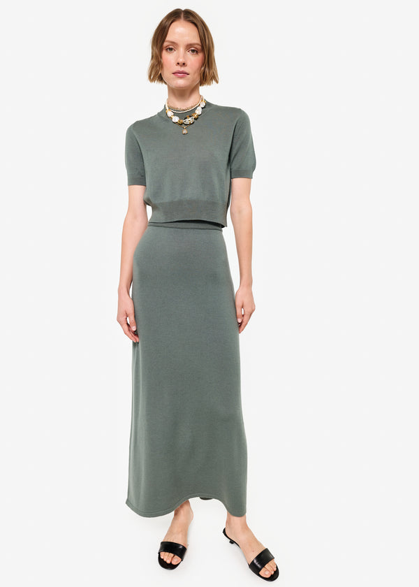 Cami Nyc Lexa Cropped Knit Top Bayou