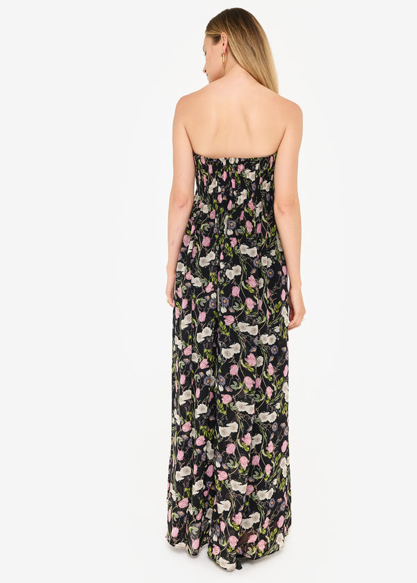 Cami Nyc Minoa Strapless Gown Midnight Gardens
