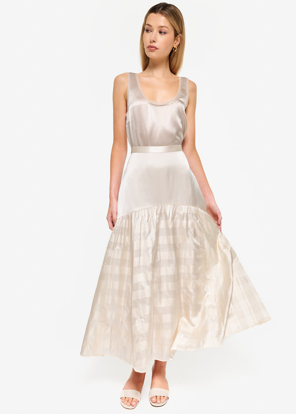 Cami Nyc Nilou Chiffon Trim Camisole Oat