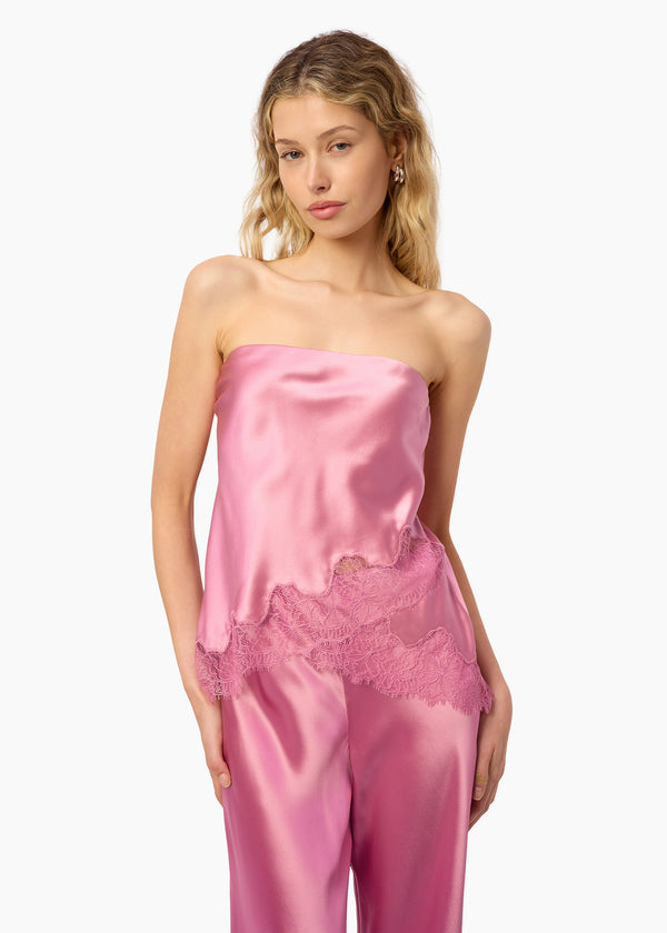 cami nyc Odessa Strapless Camisole Elderberry