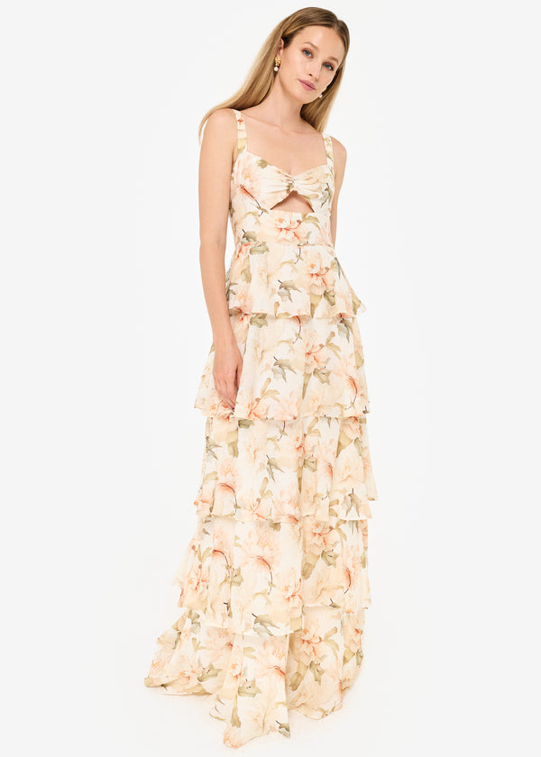 Cami Nyc Phillipa Maxi Dress Soft Peony