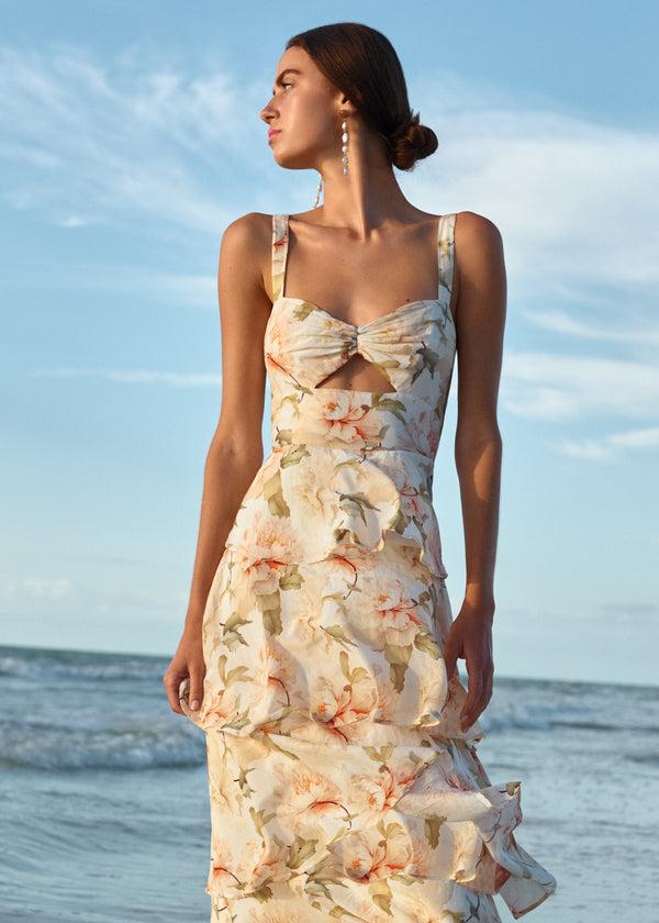 cami nyc Phillipa Maxi Dress Soft Peony