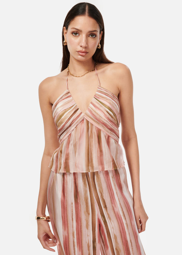 cami nyc Rhea Camisole Painterly Stripe
