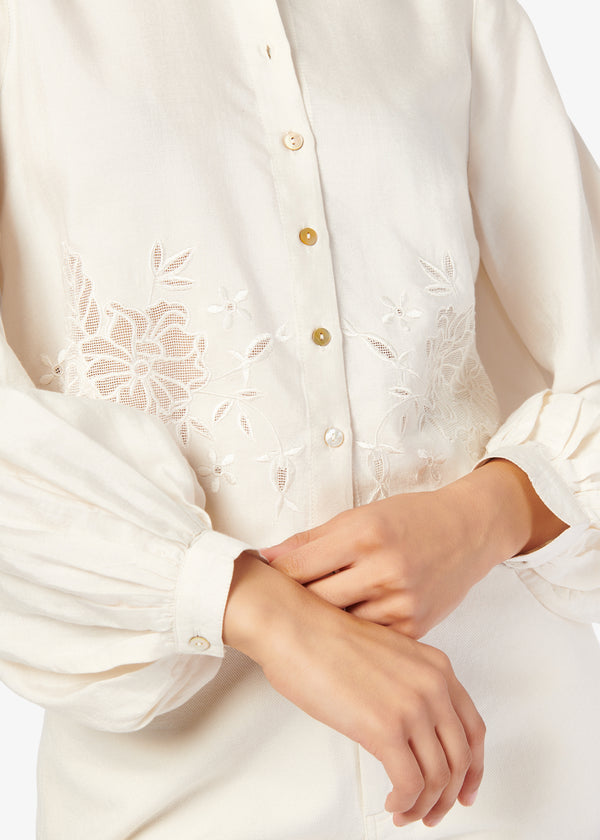 Cami Nyc Rhonda Blouse Macadamia