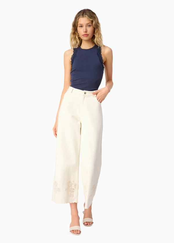 Cami Nyc Rian Rib Knit Tank Harbor