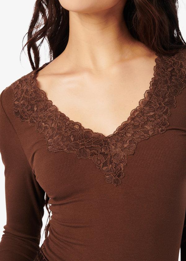 Cami Nyc Rooney Rib Knit Top Malt