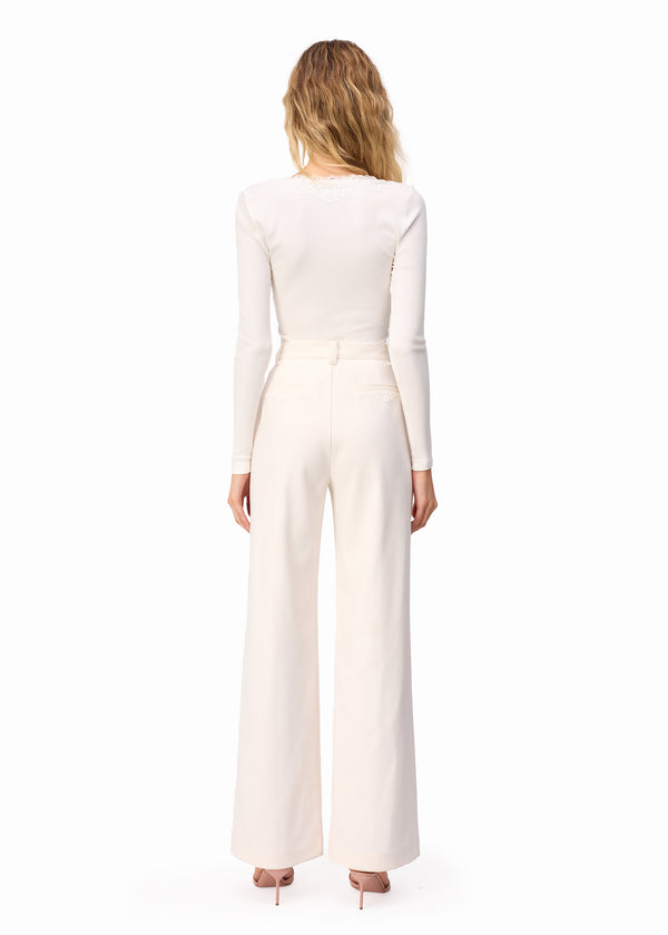 Cami Nyc Rooney Rib Knit Top White